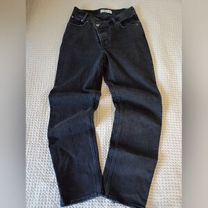 Abercrombie & Fitch Women's Black High Rise Jeans